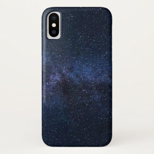 Stars in the Milky Way iPhone X Case
