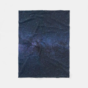 Stars in the Milky Way Fleece Blanket