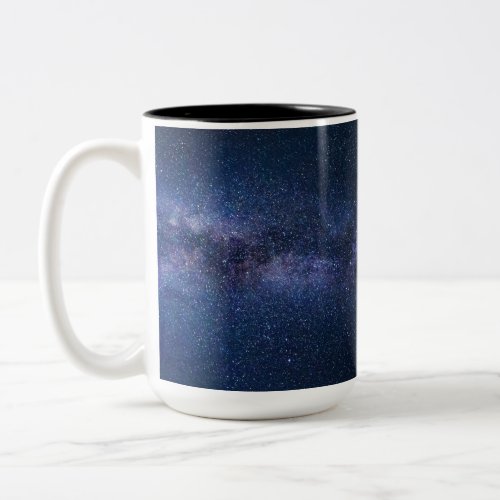 Stars in the Milky Way Two_Tone Coffee Mug