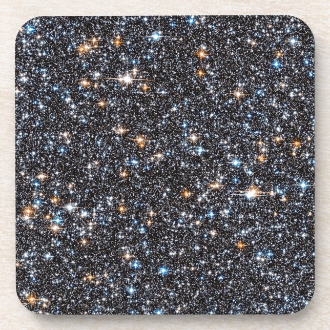 Stars In The Milky Way's Galactic Bulge. Beverage Coaster (Front)