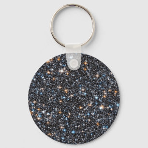 Stars In The Milky Way's Galactic Bulge. Keychain
