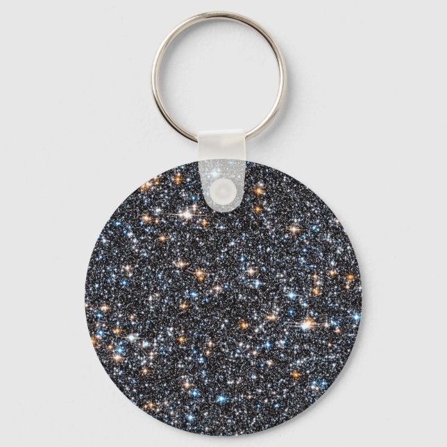 Stars In The Milky Way's Galactic Bulge. Keychain (Front)