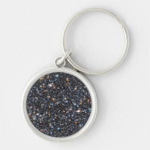 Stars In The Milky Way's Galactic Bulge. Keychain
