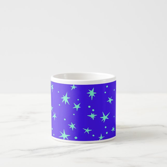 Stars in the night sky. espresso cup (Front)