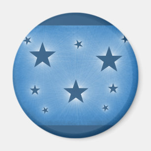 Stars in the Night Sky Magnet, Blue Magnet