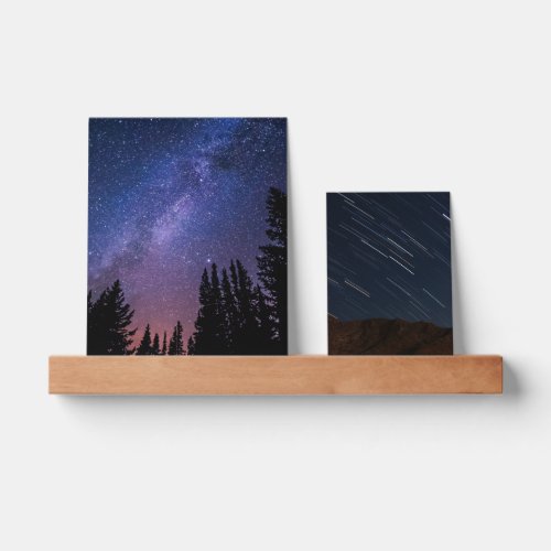 Stars in the Night Sky Picture Ledge