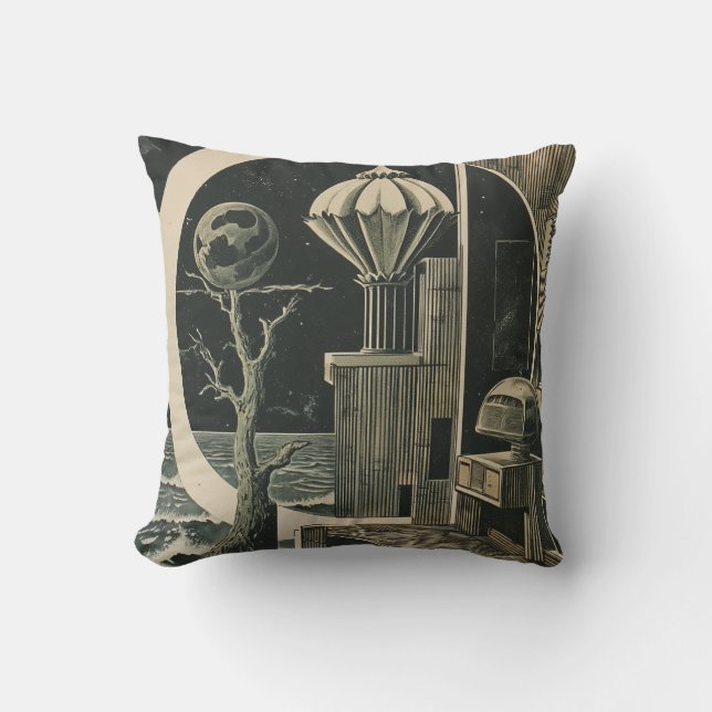 stars in the night sky throw pillow (Front)