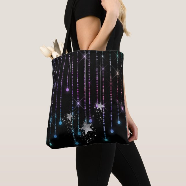 Stars in the Night Tote Bag (Close Up)