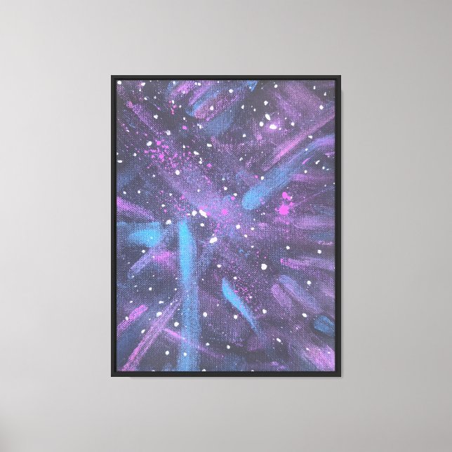 Stars in the Shooting Comets Canvas Print (Front)