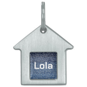 Stars in the Sky Pet ID Tag