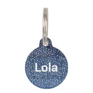 Stars in the Sky Pet ID Tag