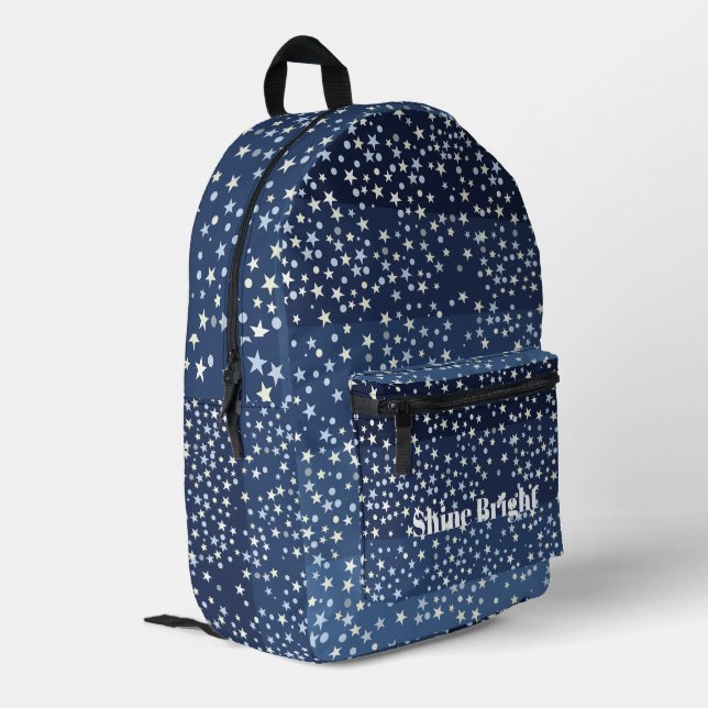 Stars in the Sky Printed Backpack (Back Corner Left)