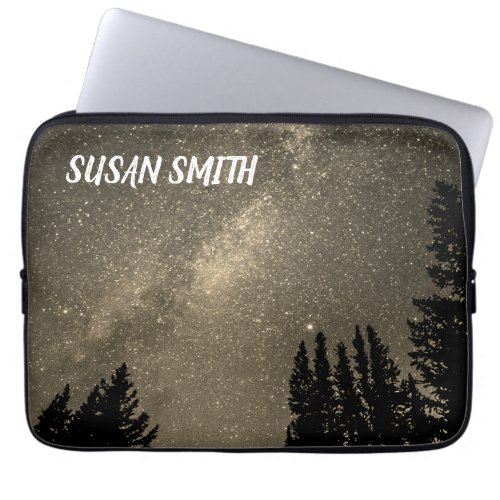 Stars in the Woods Laptop Sleeve