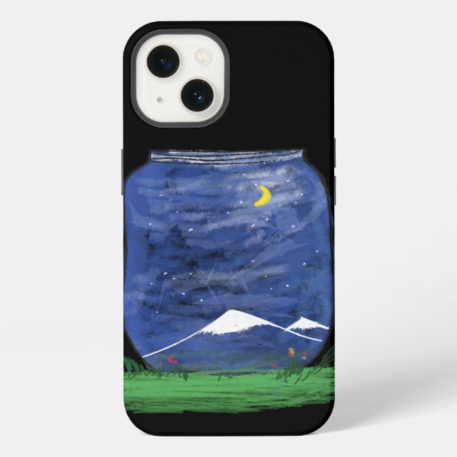Stars Jar Iphone Case (Back)