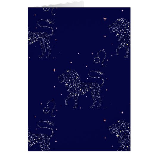 stars leo cards (Front)