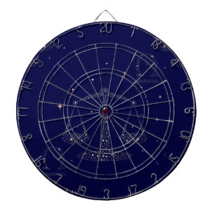 stars libra dart board