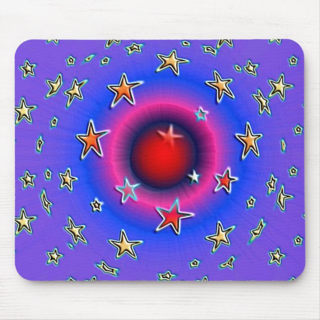 Stars Mouse Pad (Front)