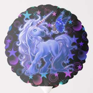 Stars 'n Stuff Blue Unicorn Balloon