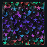 Stars 'n Stuff Pattern Bandana<br><div class="desc">*Customize with your text.</div>