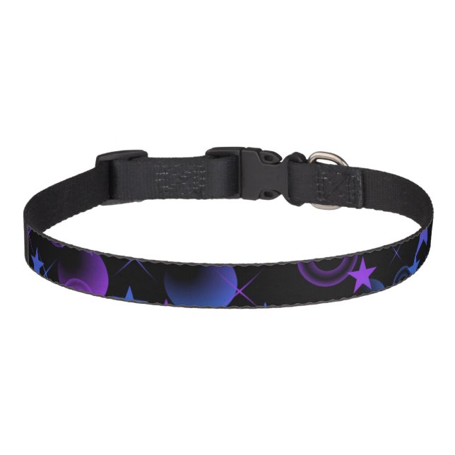 Stars 'n Stuff Pattern Pet Collar (Front)