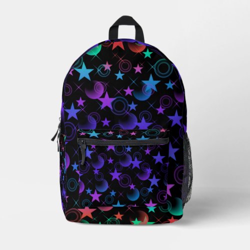 Stars n Stuff Pattern Printed Backpack