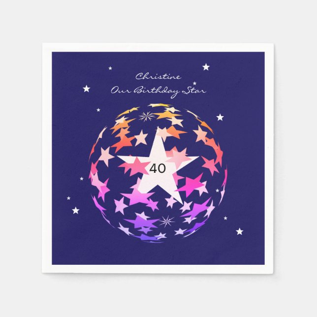 Stars Napkins (Front)