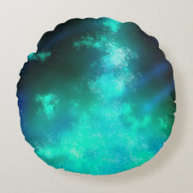 Stars Night Sky Midnight Emerald Green Milky Way