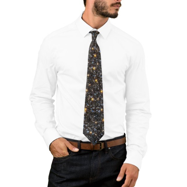 Stars Night Sky Neck Tie (Creator Uploaded)