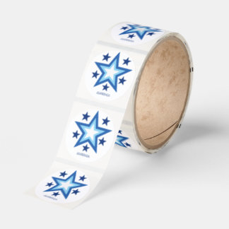 Stars of America Classic Round Sticker