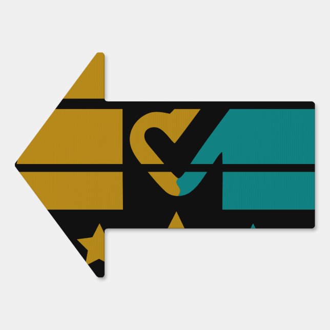 Stars of Approval - A Modern Perspective Sign (Front)