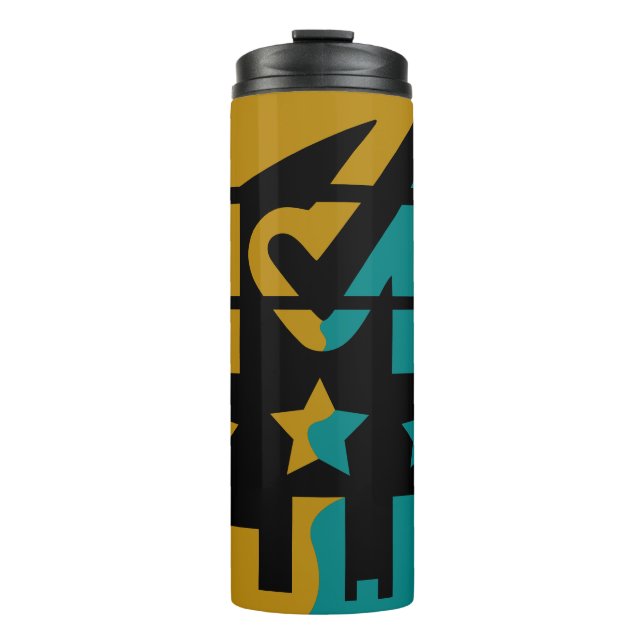 Stars of Approval - A Modern Perspective Thermal Tumbler (Front)
