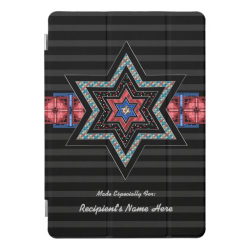 STARS of David and Stripes v2 Personalized iPad Pro Cover