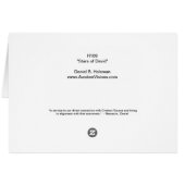 Stars of David Cards (Back Horizontal)