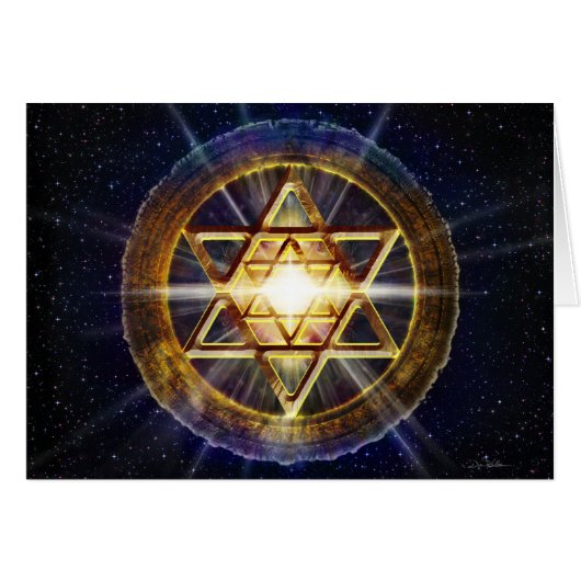 Stars of David Cards (Front Horizontal)
