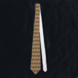 Stars Of David Neck Tie<br><div class="desc">(multiple products selected)small gold and black Jewish stars on a field of gold.All products available with this image.</div>