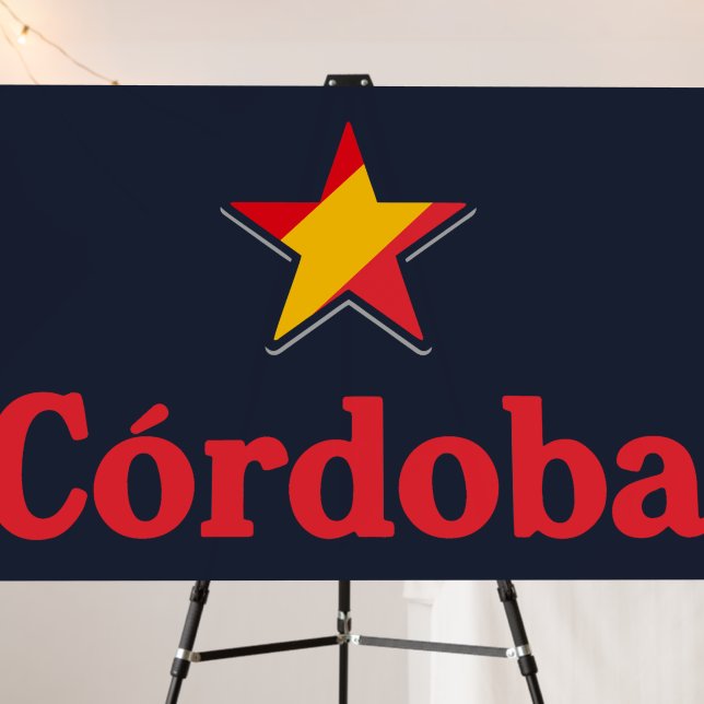 Stars of Spain – Cordoba Foam Board (In Situ (Stand))