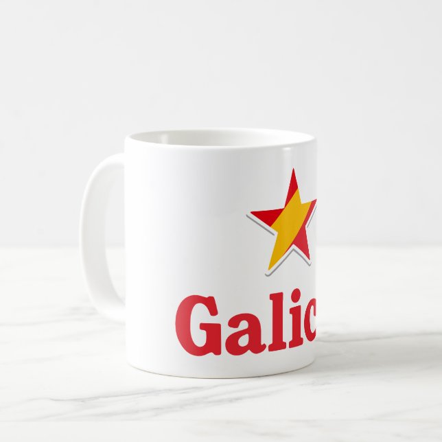 Stars of Spain – Galicia Coffee Mug (Front Left)
