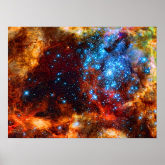 Stars of the Tarantula Nebula Poster