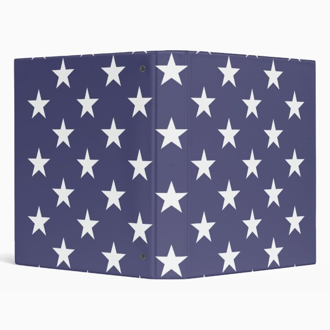 STARS ON BLUE BINDER (Background)
