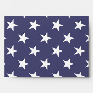 STARS ON BLUE ENVELOPE
