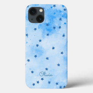 Stars on marbled paper Case-Mate iPhone case