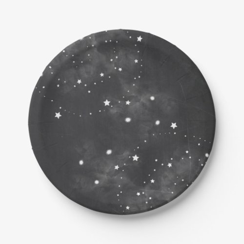 Stars Outer Space Birthday Party Paper Plates