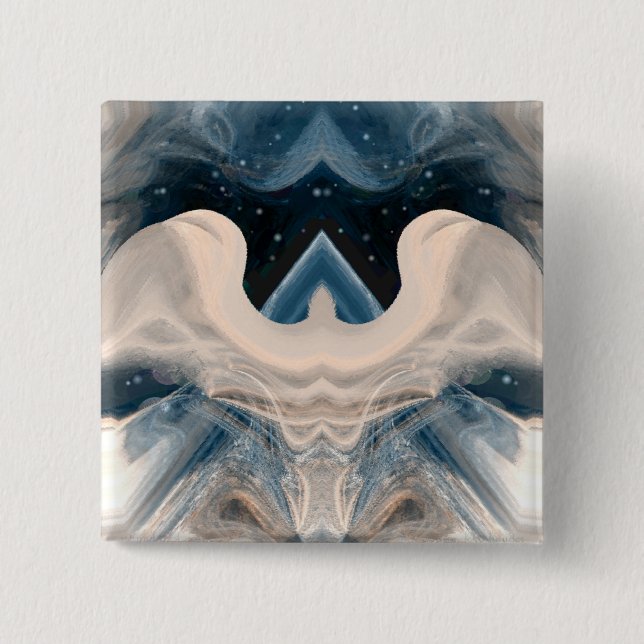 Stars Over Egypt Pinback Button (Front)