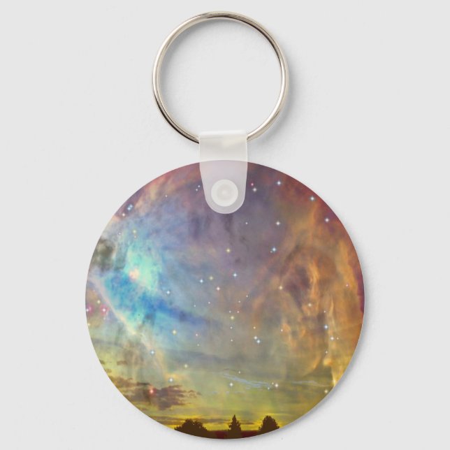 Stars over Orion Keychain (Front)