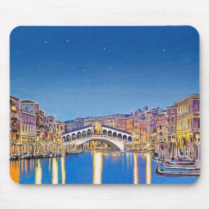 Stars over Venice Mouse Pad