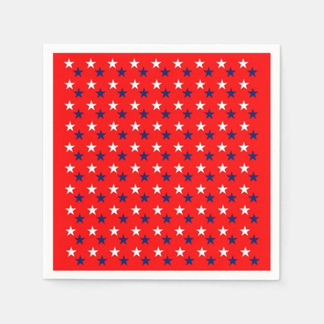 Stars Paper Napkins (Front)