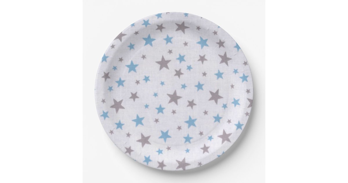 Stars Paper Plates Zazzle
