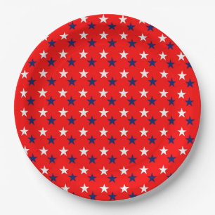 Stars Paper Plates