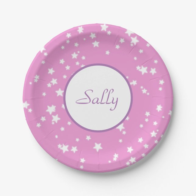 Stars Paper Plates (Front)