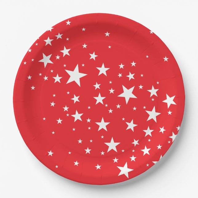 Stars Paper Plates (Front)